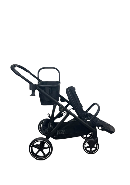 Shop Cybex Gazelle S Modular Stroller, 2023, Black Frame, Moon Black at Goodbuygears