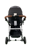 Shop Mockingbird Single 2.0 Stroller, 2024, Black, Windowpane, Silver With Penny Leather at Goodbuygears