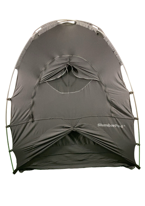 Shop SlumberPod 3.0 Sleep Canopy, Black with Grey Accents at Goodbuygears