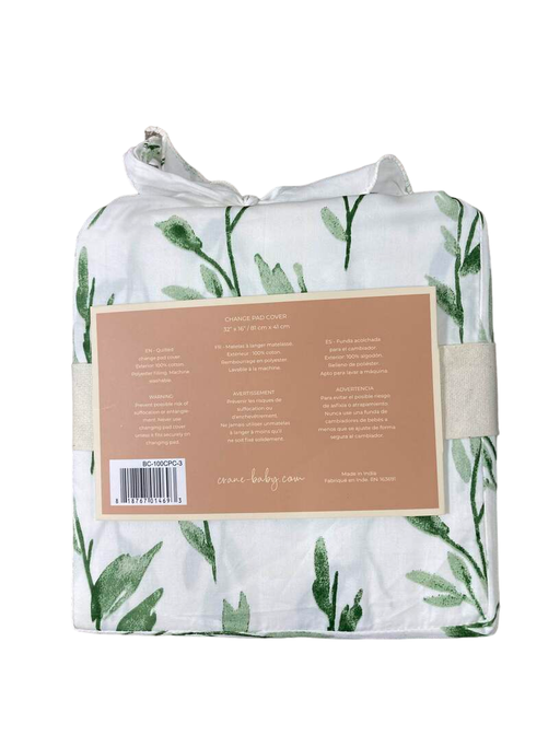 Shop Crane Baby Change Pad Cover, Quilted Leaf at Goodbuygears