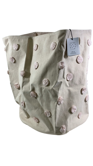 Shop Pehr Pom Pom Hamper 18x20, Blush at Goodbuygears