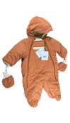 Shop 7 A.M. Enfant Benji Snowsuit Bebe, 3-6 Months, Spiced Quilted at Goodbuygears