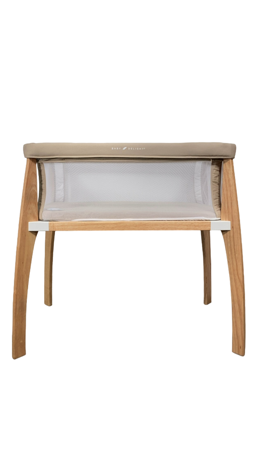 Shop Baby Delight Heirloom Willow Organic Wooden Bassinet, Organic Oat at Goodbuygears