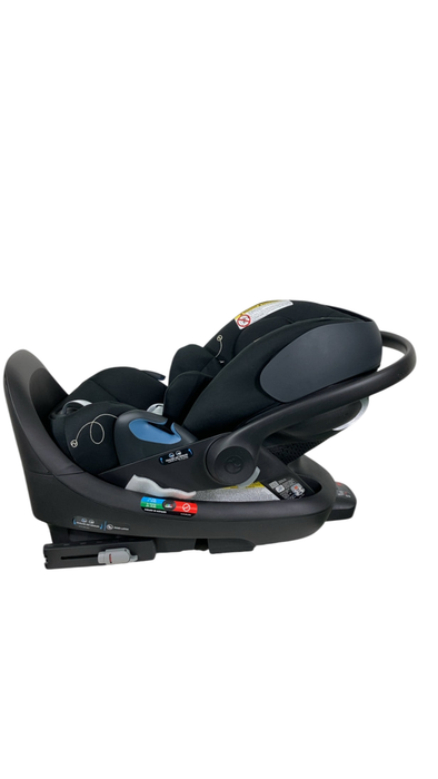 Shop Cybex Cloud G Lux with SensorSafe, 2024, Moon Black at Goodbuygears