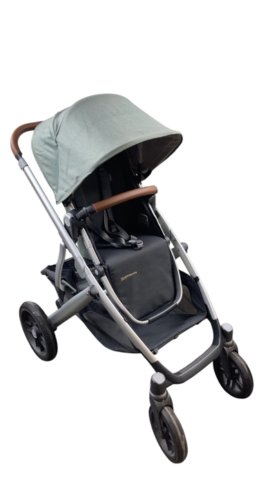 Shop UPPAbaby VISTA V2 Stroller, 2019, Emmett (Green Melange) at Goodbuygears