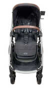 Shop Cybex Gazelle S Modular Stroller, 2024, Moon Black, Silver Frame at Goodbuygears