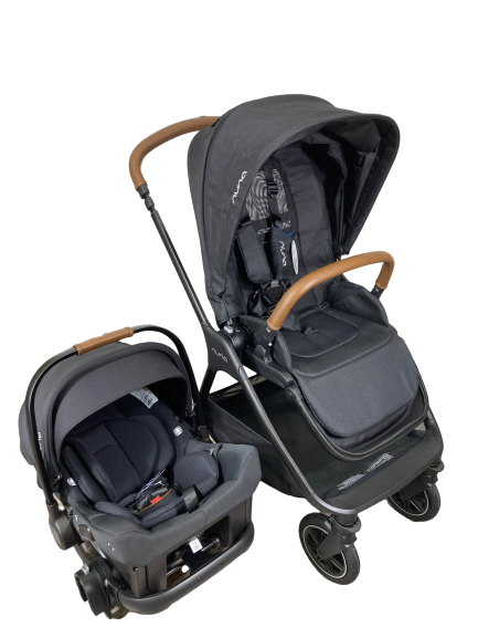 Nuna Triv Next + Pipa Urbn Travel System, 2023, Caviar