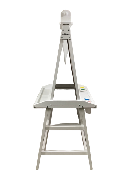 Shop Little Partners Deluxe Learn 'N Play Art Center Easel, Soft White at Goodbuygears