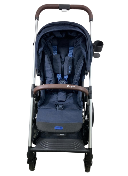 Shop Cybex Balios S Lux Stroller, 2024, Ocean Blue, Silver at Goodbuygears