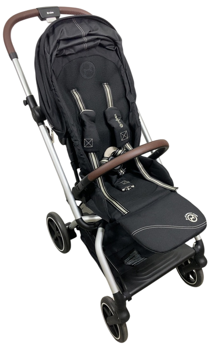 Shop Cybex Eezy S Twist+2 Stroller, 2022, Moon Black at Goodbuygears