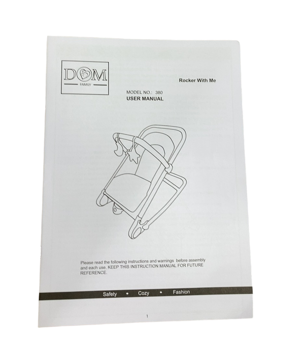 Shop Dream On Me Rock with me 2-in-1 Rocker and Stationary Seat, Grey at Goodbuygears