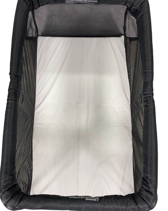 Shop BabyBjorn Travel Crib Light Bundle with Fitted Sheet, Black at Goodbuygears