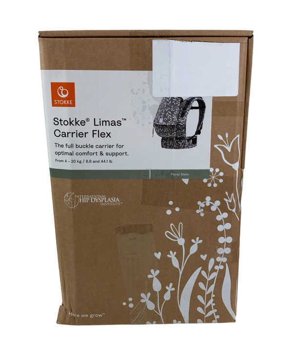 Shop Stokke Limas Flex Carrier, Floral Slate at Goodbuygears