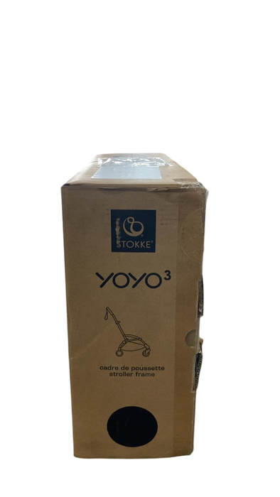 Shop Stokke YOYO3 Complete Stroller, Black, 2024, Leopard at Goodbuygears