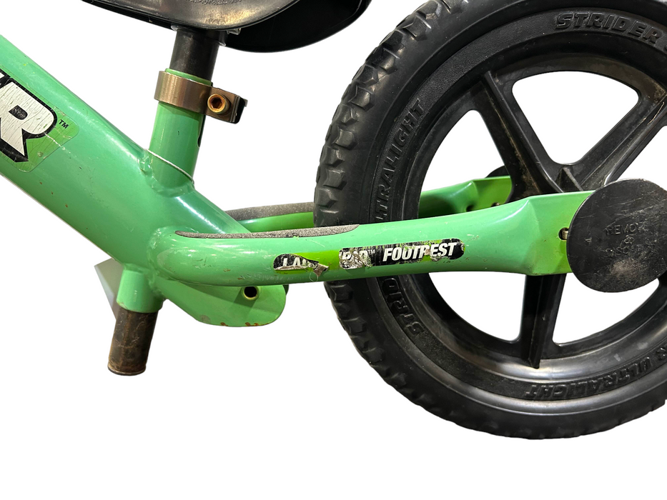 Strider ST-4 Balance Bike, Green