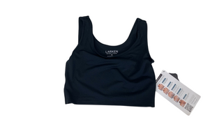 Shop Larken The Larken X Nursing Bra, Black, Medium at Goodbuygears