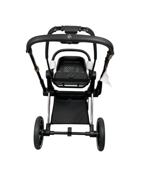 Shop Cybex PRIAM Stroller Frame And Seat, 2022, Chrome/Black at Goodbuygears