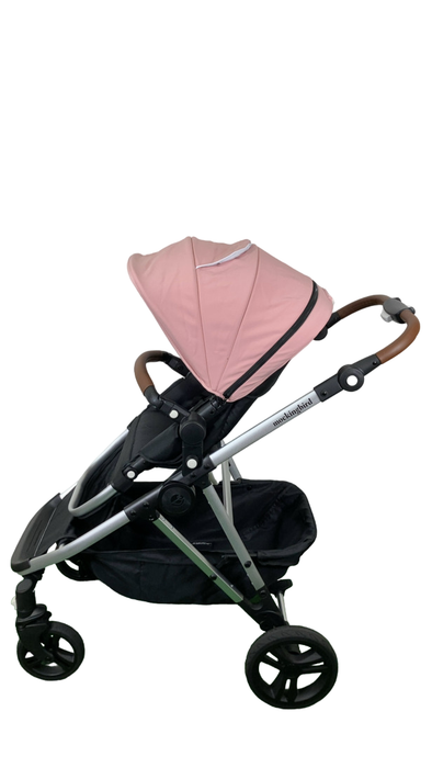 Shop Mockingbird Single to Double 2.0 Stroller, 2024, Bloom, Silver With Penny Leather, Watercolor Drops at Goodbuygears
