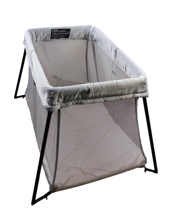 Shop BabyBjorn Travel Crib Light, Silver at Goodbuygears
