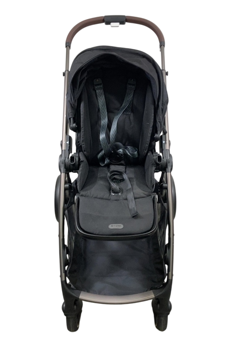Shop Cybex Gazelle S Modular Stroller, 2024, Black Frame, Moon Black at Goodbuygears