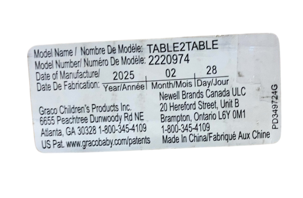 Shop Graco Table2Table LX 6-in-1 Highchair, Willow at Goodbuygears