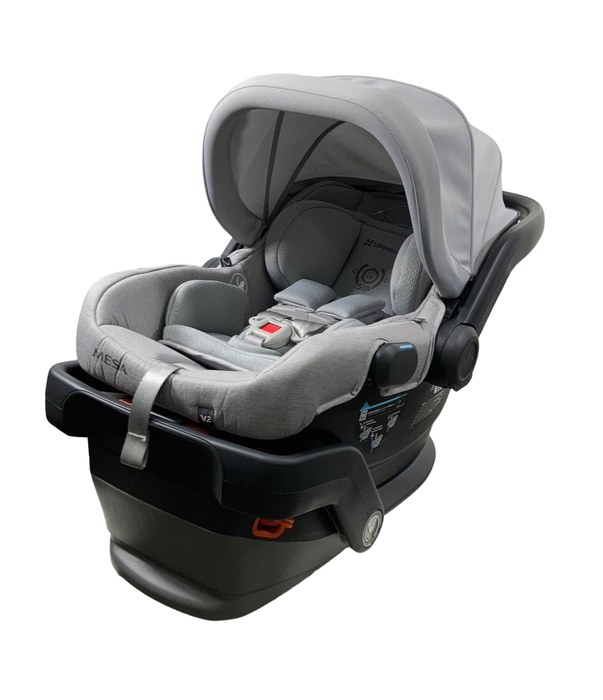 Shop UPPAbaby MESA V2 Infant Car Seat, 2023, Stella (Grey Melange) at Goodbuygears