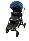 Shop Mockingbird Single to Double 2.0 Stroller, 2024, Sea, Silver With Penny Leather, Windowpane at Goodbuygears