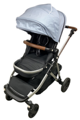Shop Mockingbird Single to Double 2.0 Stroller, Sky, Watercolor Drops, Silver With Penny Leather, 2025 at Goodbuygears