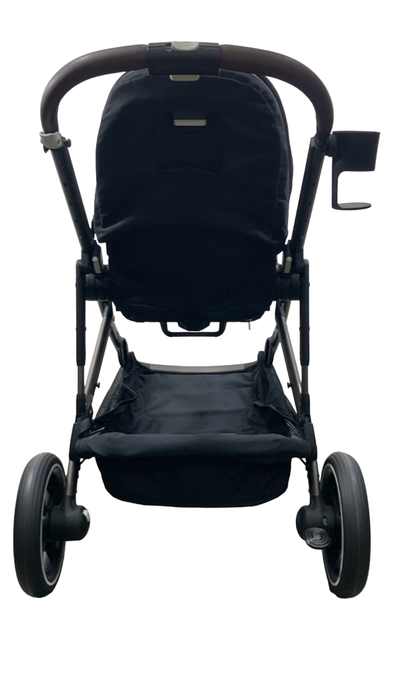 Shop Cybex Gazelle S Modular Stroller, 2024, Moon Black, Taupe Frame at Goodbuygears