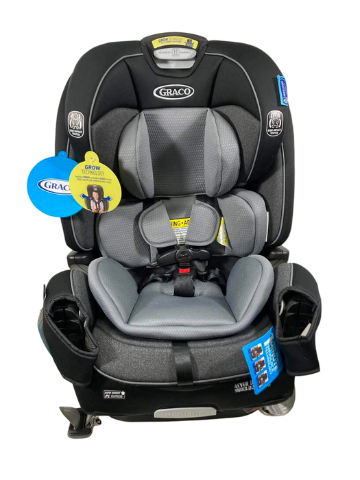 Shop Graco 4Ever DLX Snuglock Grow 4-in-1 Convertible Car Seat, 2022, Richland at Goodbuygears