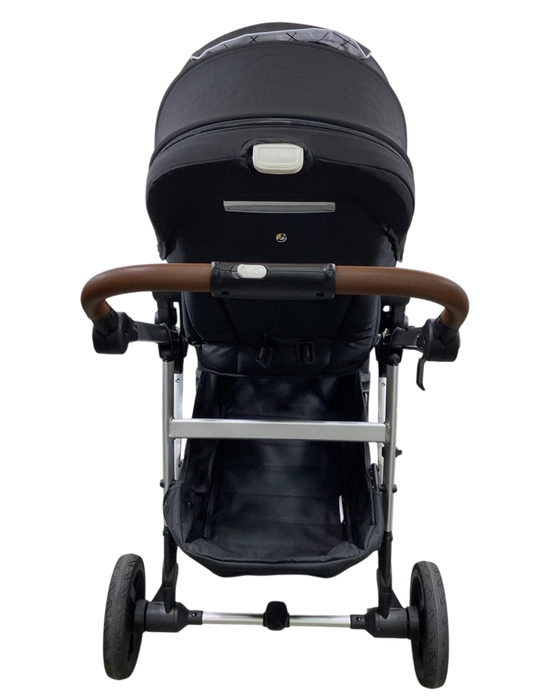 Shop Mockingbird Single to Double 2.0 Stroller, 2024, Black, Silver With Penny Leather, Windowpane at Goodbuygears