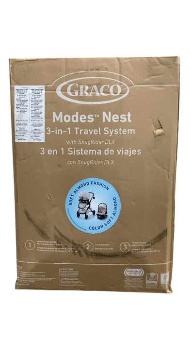 Shop Graco Modes Nest Travel System, 2025, Soft Almond at Goodbuygears