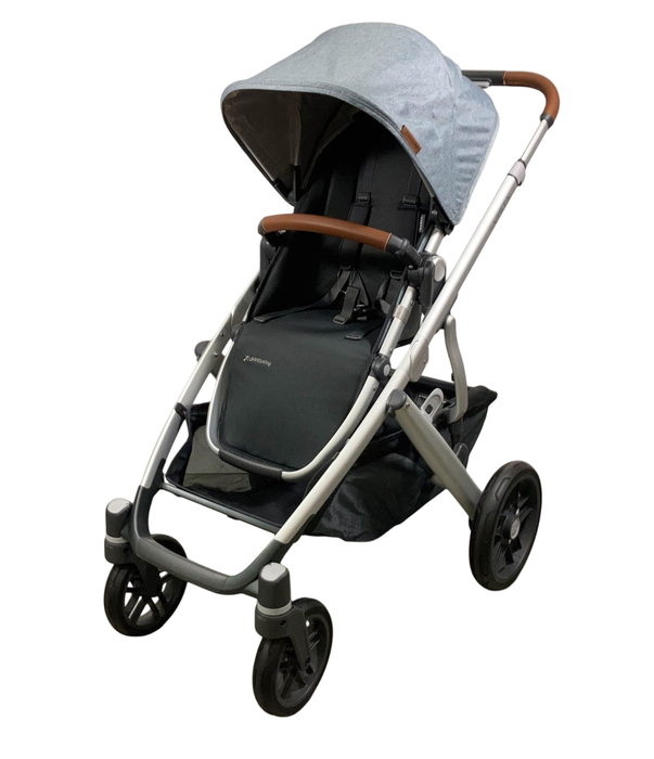 Shop UPPAbaby VISTA V2 Stroller, 2022, Gregory (Blue Melange) at Goodbuygears