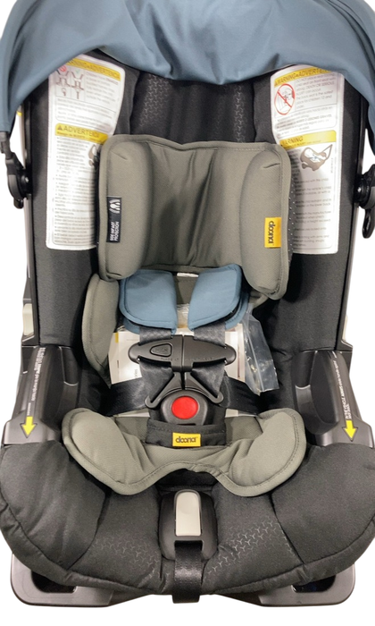 Shop Doona Infant Car Seat & Stroller Combo, Ocean Blue, 2024 at Goodbuygears