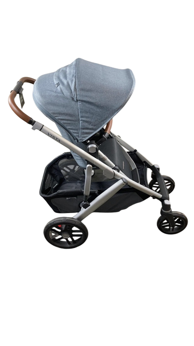 Shop UPPAbaby VISTA V2 Stroller, 2021, Gregory (Blue Melange) at Goodbuygears