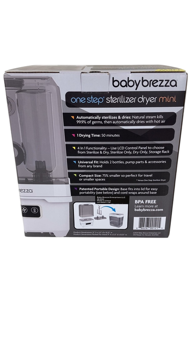 Shop Baby Brezza One Step Sterilizer Dryer Mini at Goodbuygears