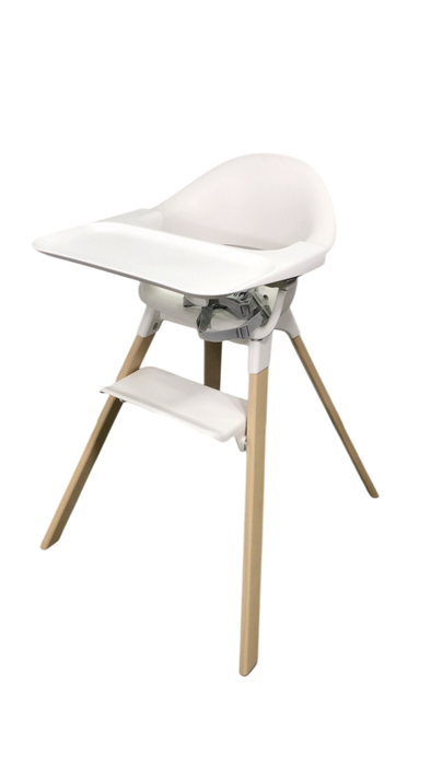 Shop Stokke Clikk High Chair, White at Goodbuygears
