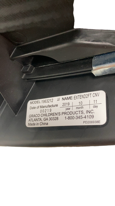 Shop Graco Extend2Fit Convertible Car Seat, 2019, Gotham at Goodbuygears