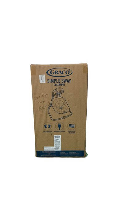 Shop Graco Simple Sway Baby Swing, Abbington at Goodbuygears