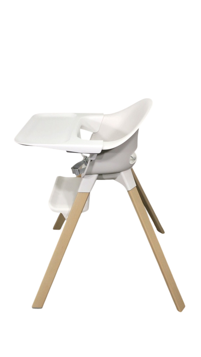 Shop Stokke Clikk High Chair, White at Goodbuygears