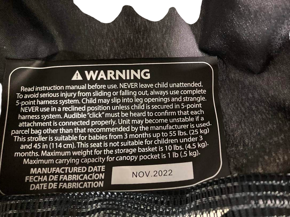Shop UPPAbaby G-LUXE Stroller, 2022, Greyson (Charcoal Melange) at Goodbuygears