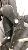 Shop Mockingbird Single to Double 2.0 Stroller, Bloom, Watercolor Drops, Silver With Penny Leather, 2025 at Goodbuygears