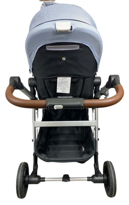 Shop Mockingbird Single to Double 2.0 Stroller, Sky, Watercolor Drops, Silver With Penny Leather, 2025 at Goodbuygears