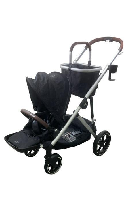 Shop Cybex Gazelle S Modular Stroller, 2023, Black Frame, Deep Black at Goodbuygears