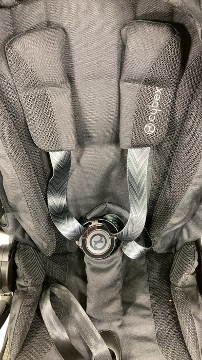 Shop Cybex Gazelle S Modular Stroller, 2023, Moon Black, Taupe Frame at Goodbuygears