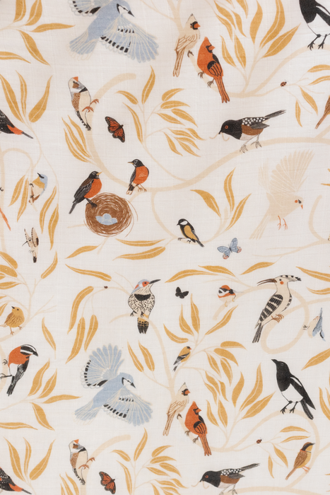 Shop Clementine Kids For the Birds Crib Sheet at Goodbuygears
