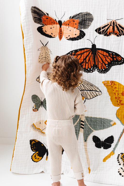 Shop Clementine Kids Large Butterfly Collector Throw Blanket at Goodbuygears