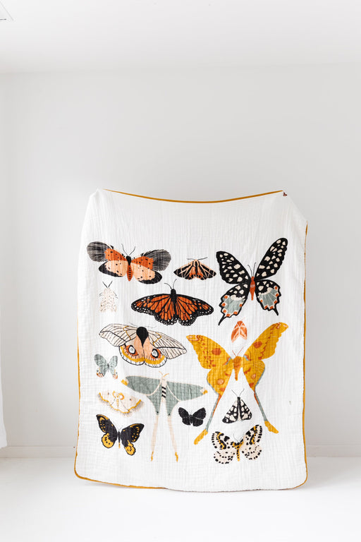 Shop Clementine Kids Large Butterfly Collector Throw Blanket at Goodbuygears