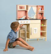 Shop Mentari Cream Play Kitchen at Goodbuygears