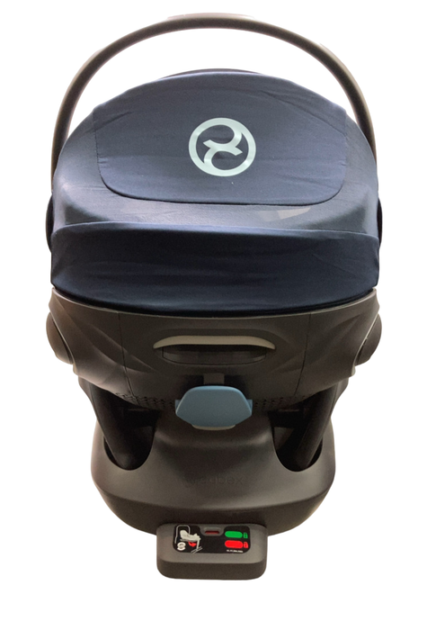 Shop Cybex Cloud G Lux with SensorSafe, 2024, Ocean Blue at Goodbuygears